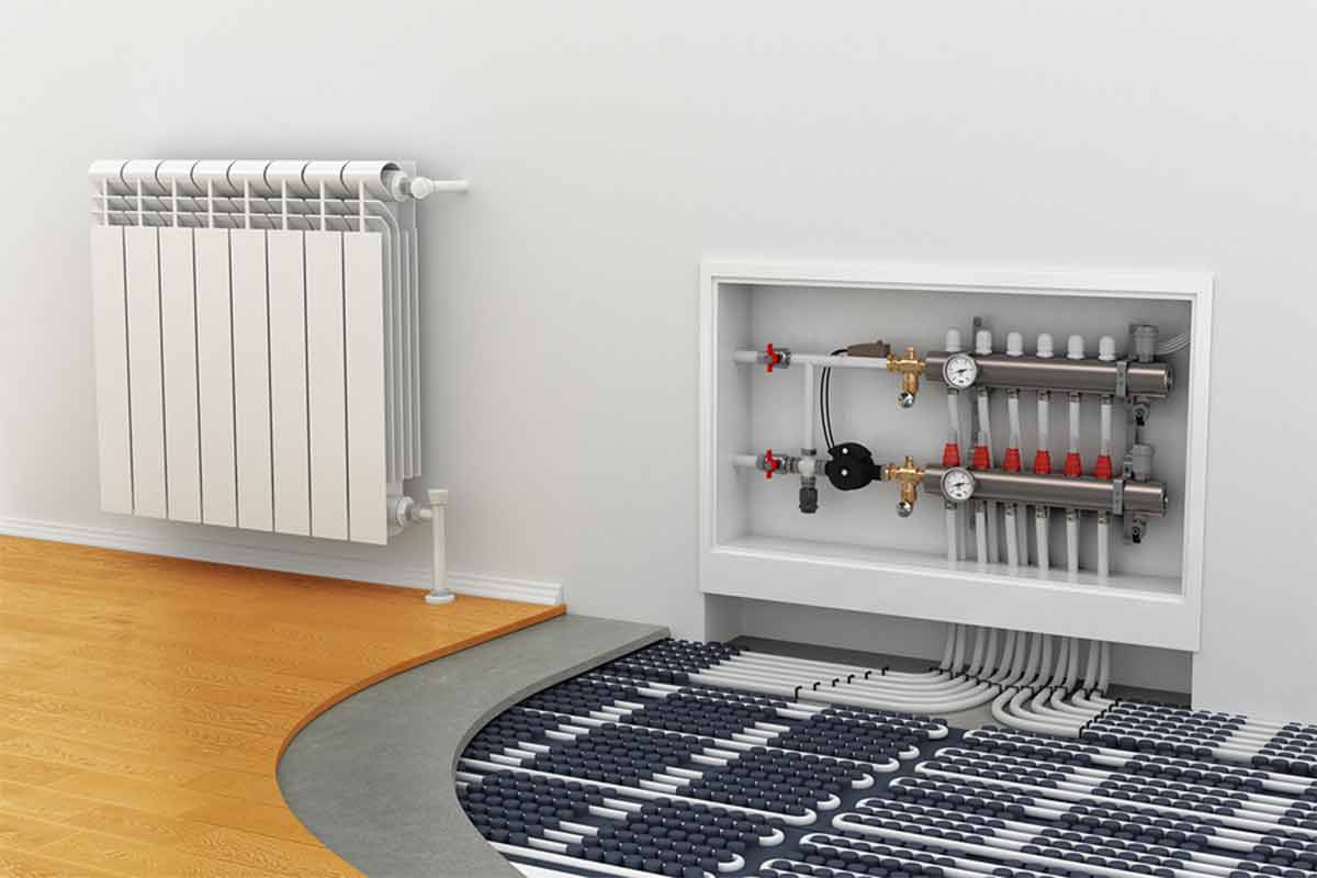 floor heating system