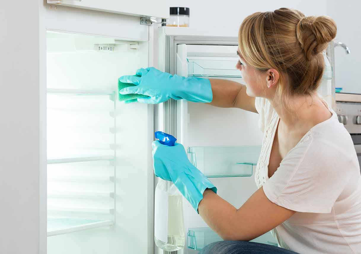 Image result for cleaning fridge